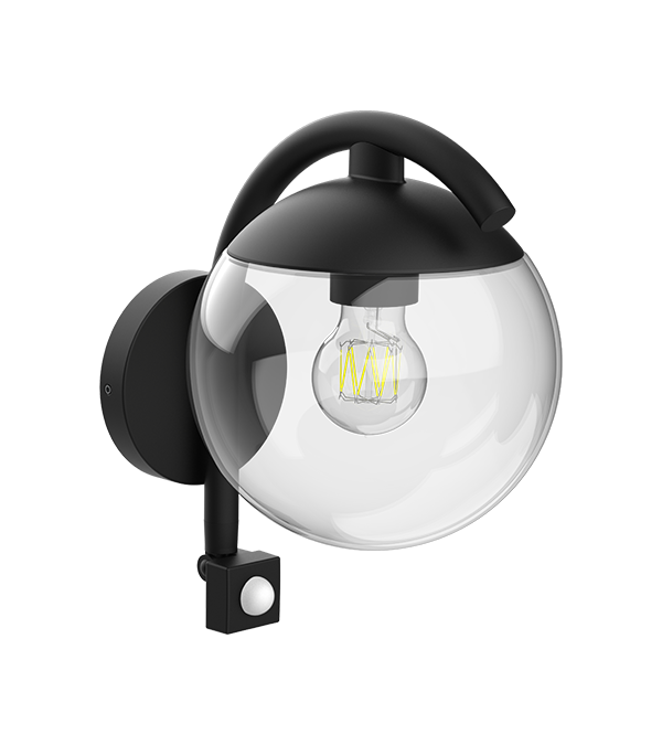 Indukčná nástenná lampa Parrot Bend s okrúhlym sklom HR60671S Indukčná nástenná lampa Parrot Bend s okrúhlym sklom HR60671S
