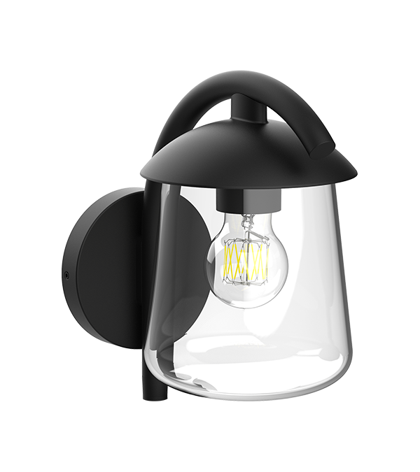 Parrot Bend Flat Top sklenená nástenná lampa HR60673 Parrot Bend Flat Top sklenená nástenná lampa HR60673