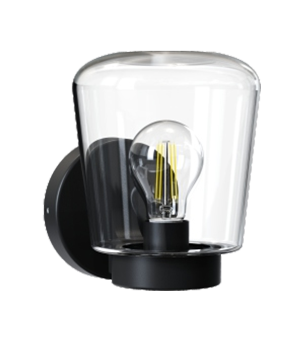 Sklenená plastová nástenná lampa s plochým vrchom HR60772 Sklenená plastová nástenná lampa s plochým vrchom HR60772