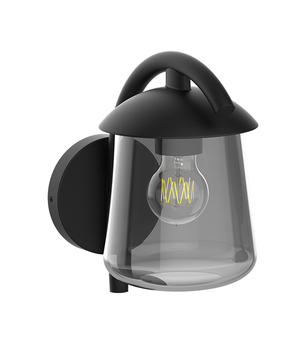 Parrot Bend Flat Top sklenená nástenná lampa HR60673 Parrot Bend Flat Top sklenená nástenná lampa HR60673