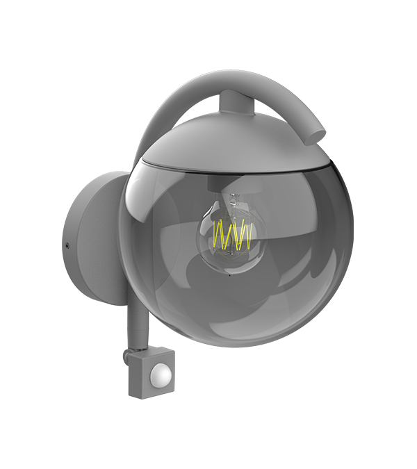 Indukčná nástenná lampa Parrot Bend s okrúhlym sklom HR60671S Indukčná nástenná lampa Parrot Bend s okrúhlym sklom HR60671S