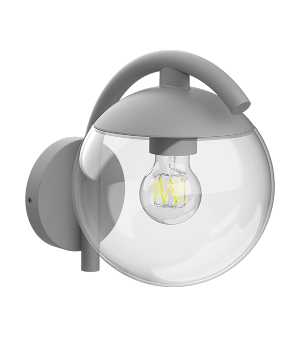Okrúhla sklenená nástenná lampa Parrot Bend HR60671 Okrúhla sklenená nástenná lampa Parrot Bend HR60671