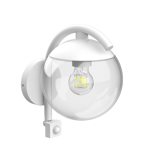 Indukčná nástenná lampa Parrot Bend s okrúhlym sklom HR60671S Indukčná nástenná lampa Parrot Bend s okrúhlym sklom HR60671S