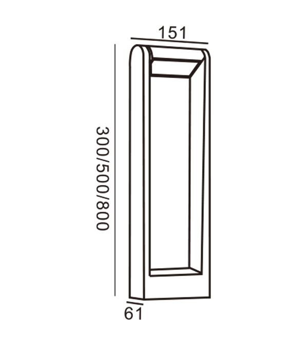 150 Otočenie o 350° záhradné svetlo 2 HR60441-2-800 150 Otočenie o 350° záhradné svetlo 2 HR60441-2-800