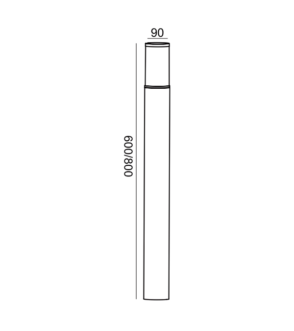 LED malé záhradné svietidlo HR60733-800 LED malé záhradné svietidlo HR60733-800
