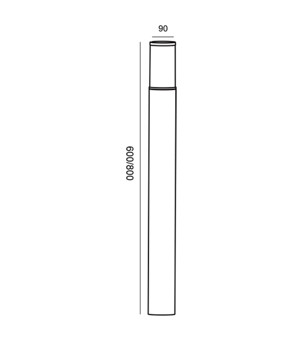 LED malé záhradné svietidlo HR60733-600 LED malé záhradné svietidlo HR60733-600