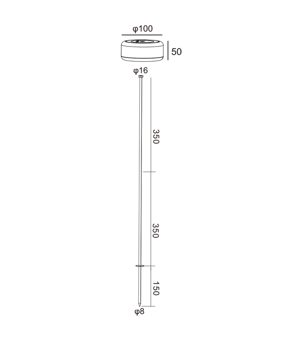 400 High Black Body Dobíjacie svetlo HR95004-400 400 High Black Body Dobíjacie svetlo HR95004-400