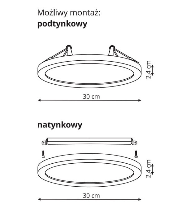 330 LED stropné svietidlo HR10101 330 LED stropné svietidlo HR10101