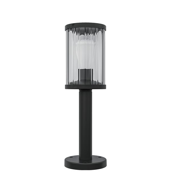 Vertikálne pruhované sklenené LED záhradné svietidlo HR60132-600 Vertikálne pruhované sklenené LED záhradné svietidlo HR60132-600
