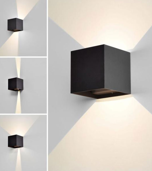 100 štvorcových LED obojsmerne stmievateľné nástenné svietidlo HR60432-LED 100 štvorcových LED obojsmerne stmievateľné nástenné svietidlo HR60432-LED
